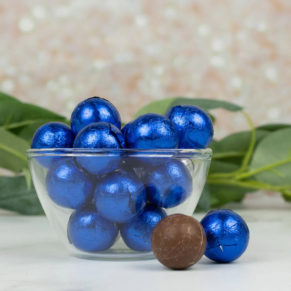Chocolate Foil Balls 8oz Bag