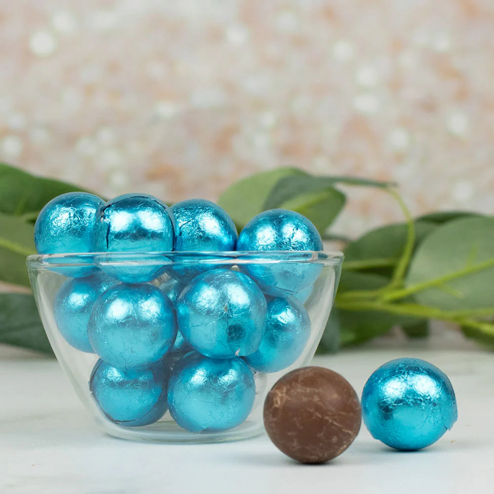 Chocolate Foil Balls 8oz Bag