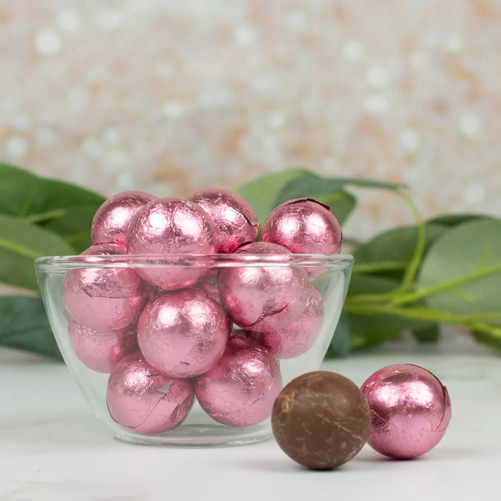 Chocolate Foil Balls 8oz Bag
