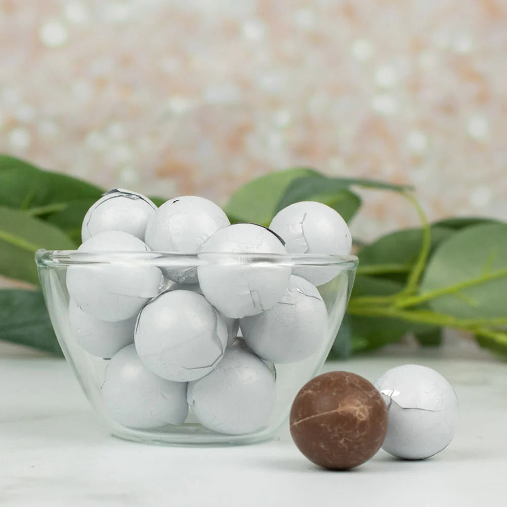 Chocolate Foil Balls 8oz Bag