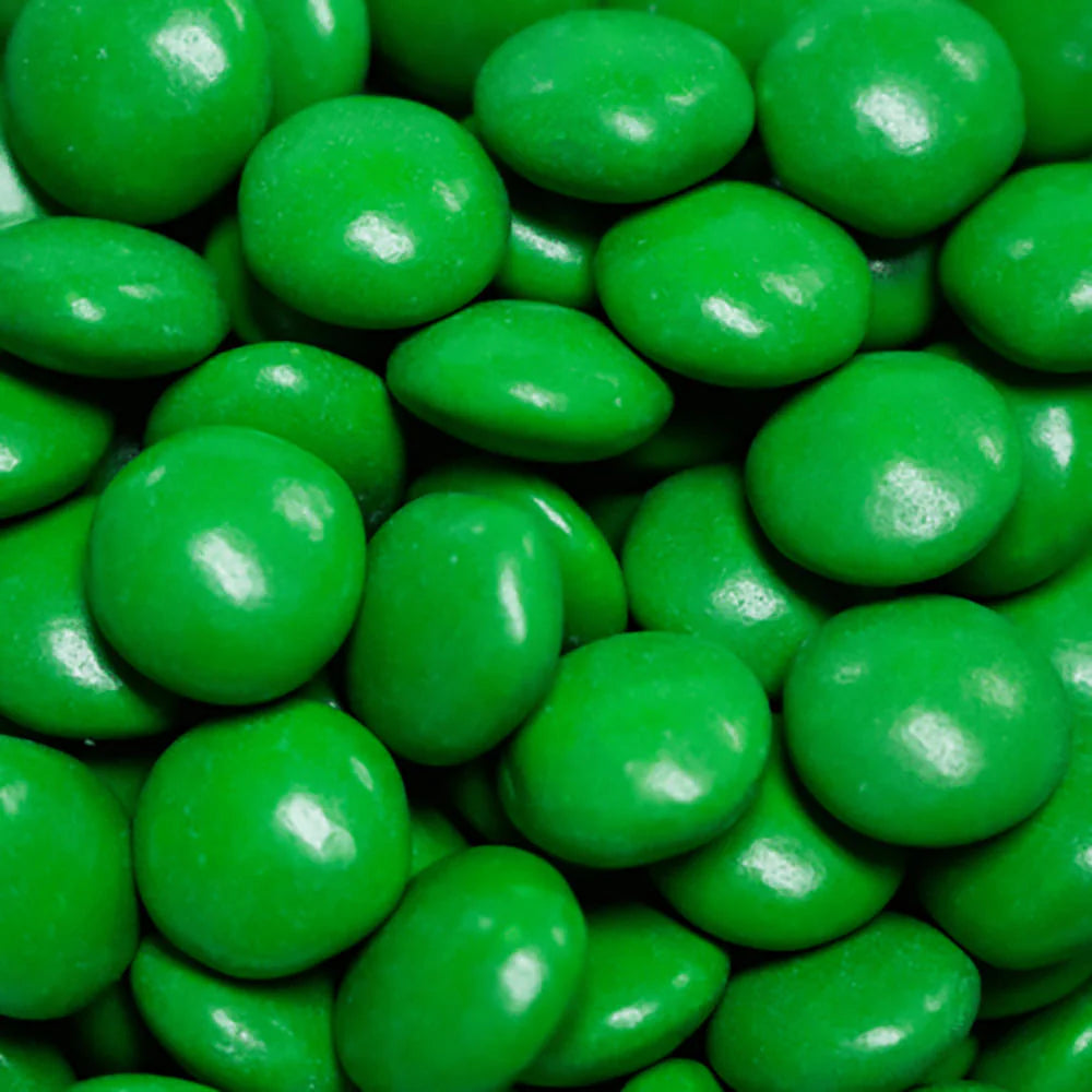 Milk Chocolate Gems 12oz Bag Green