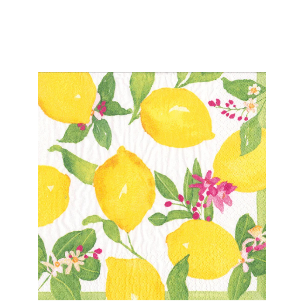 Limoncello Cocktail Napkins 20ct