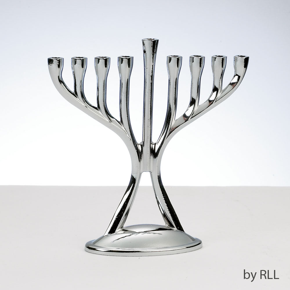 Silvertone Modern Mini Modern Menorah