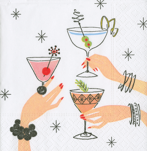 Aperitivo Napkin Napkin Box Cocktail 40ct