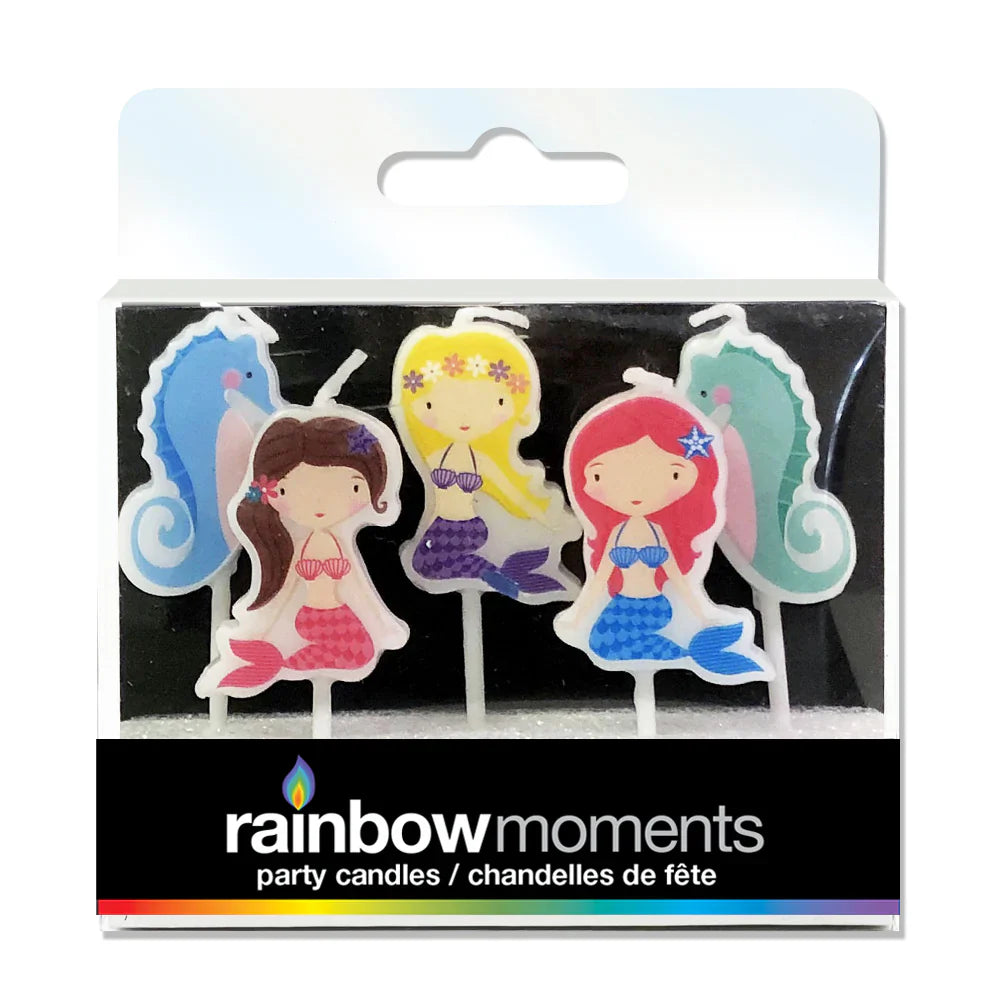 Mermaids Shaped Pick Candles