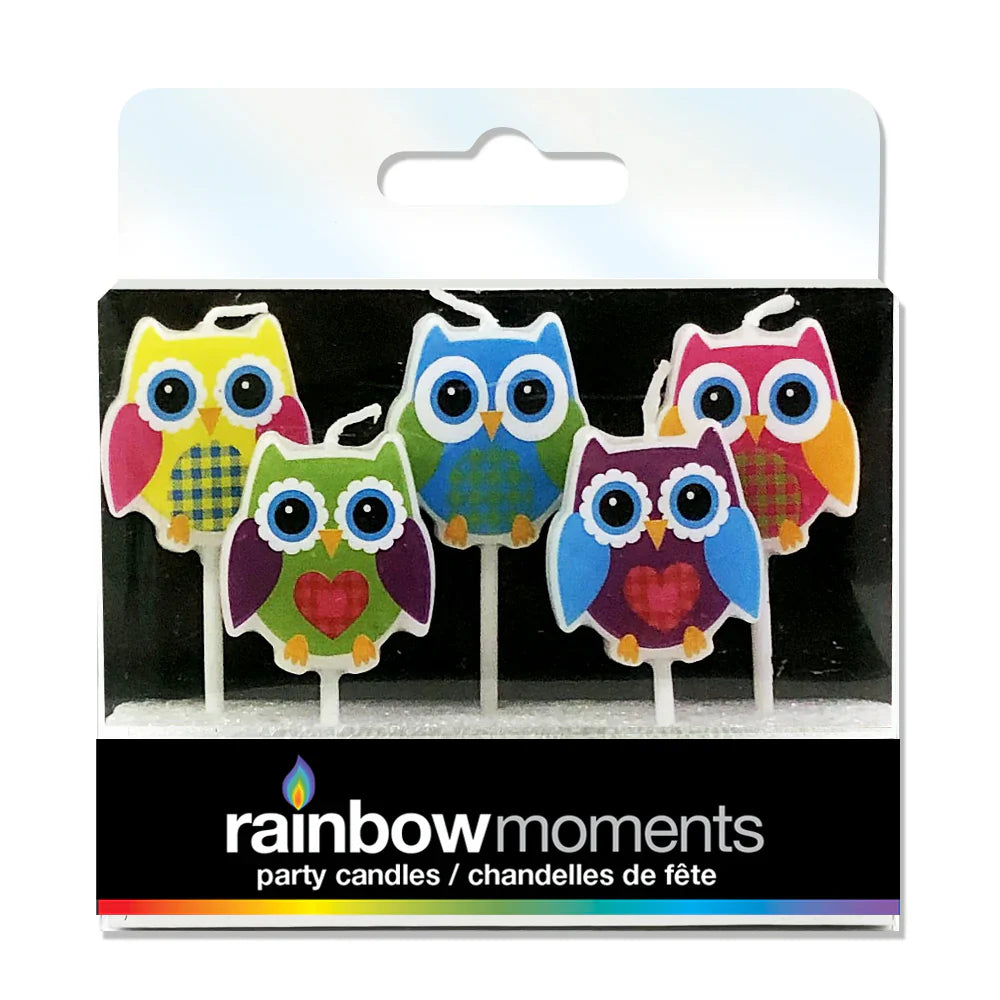Owls Shaped Pick Candles