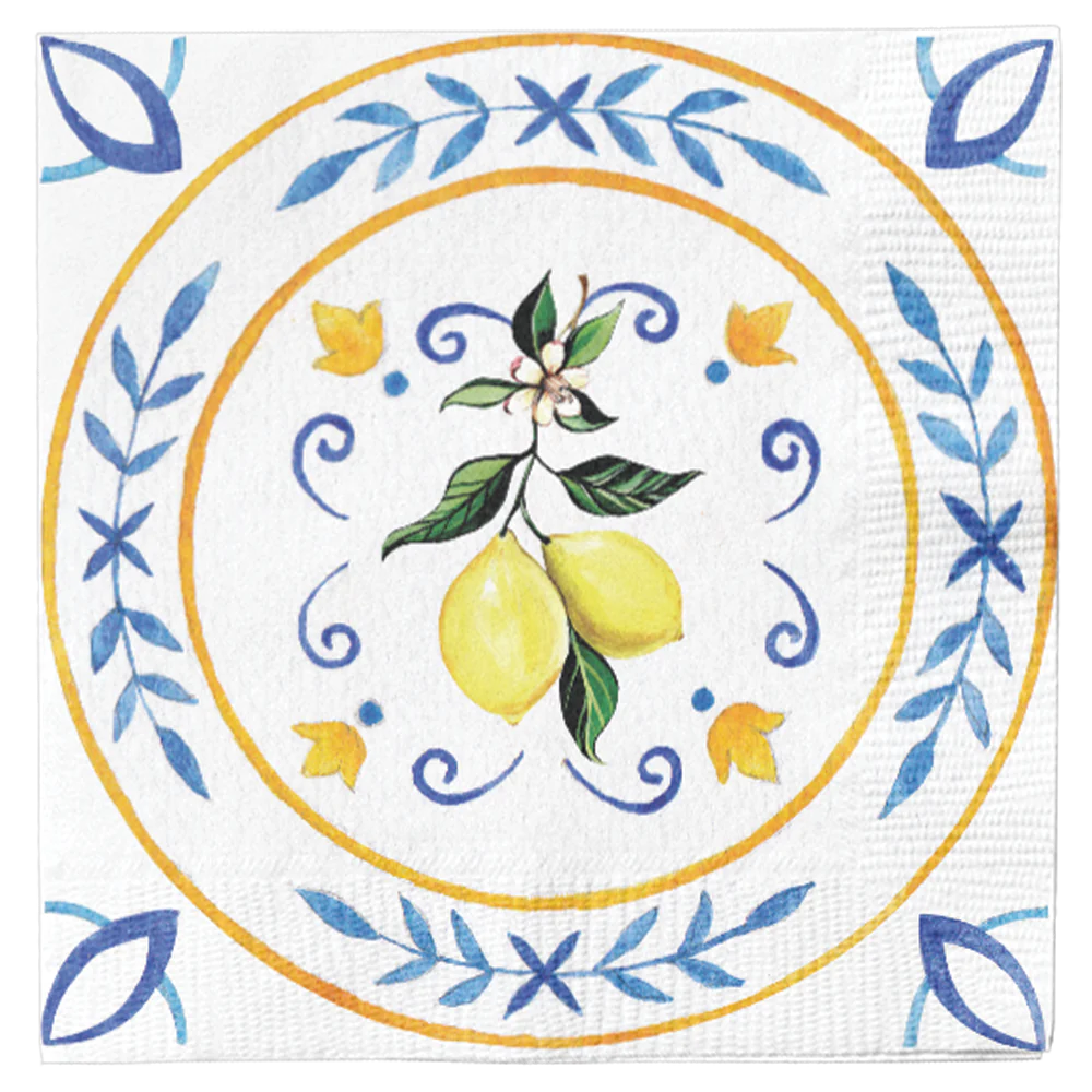 Capri Coast Cocktail Napkins 20ct