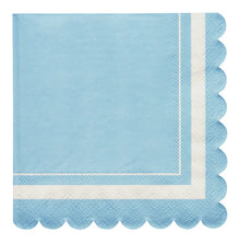 Sky Blue Eco Cocktail Napkins 20ct