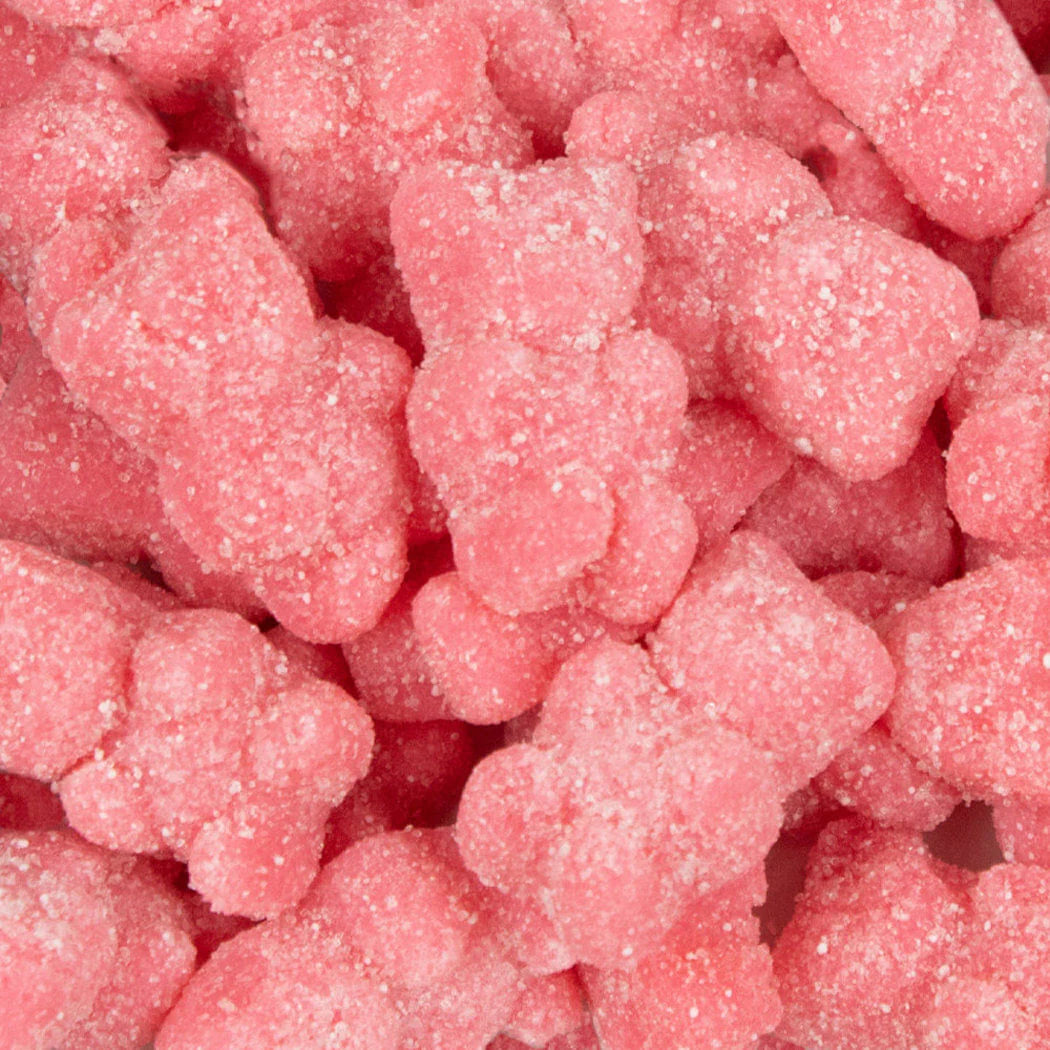 Sugared Gummy Bears 14oz Bag Light Blue