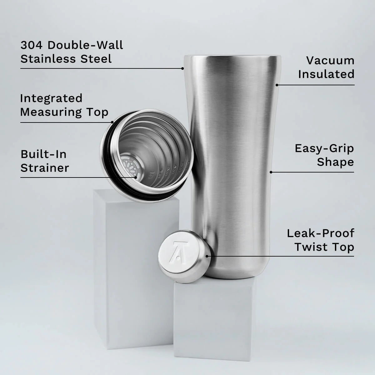 Elevated Craft Premium Hybrid Cocktail Shaker