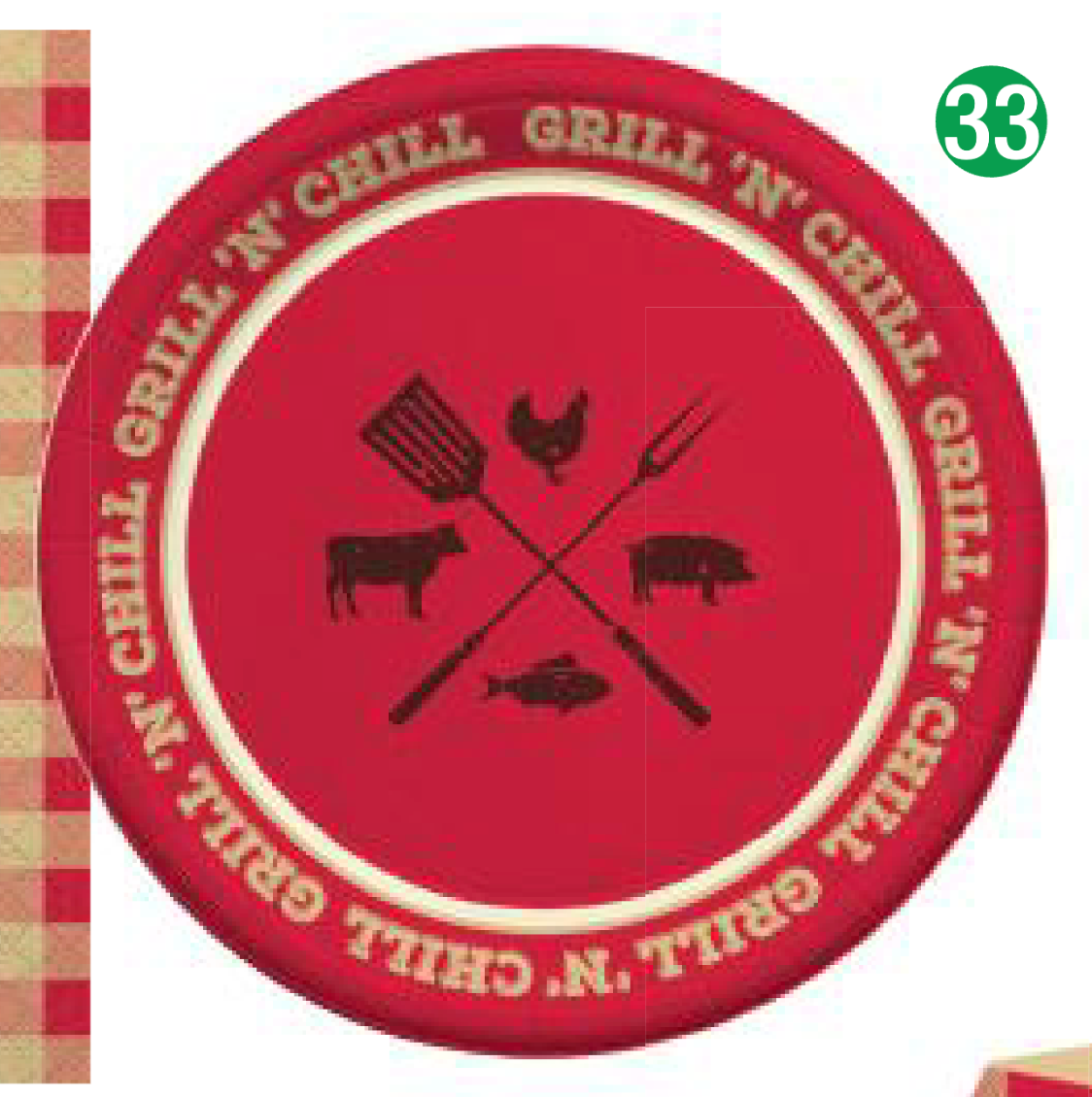 Grill n' Chill 7in Plates 8ct