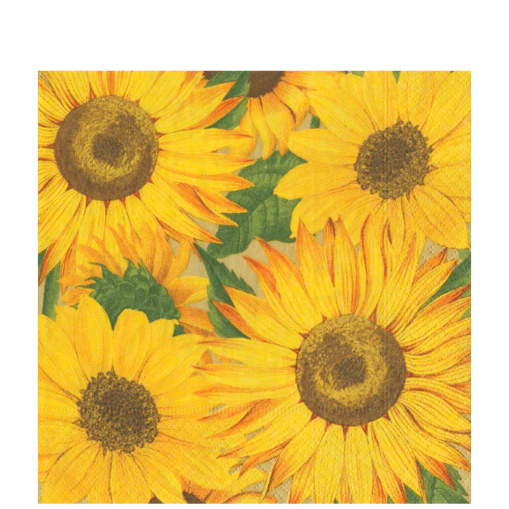 Sunflowers Lunch Napkins 20ct