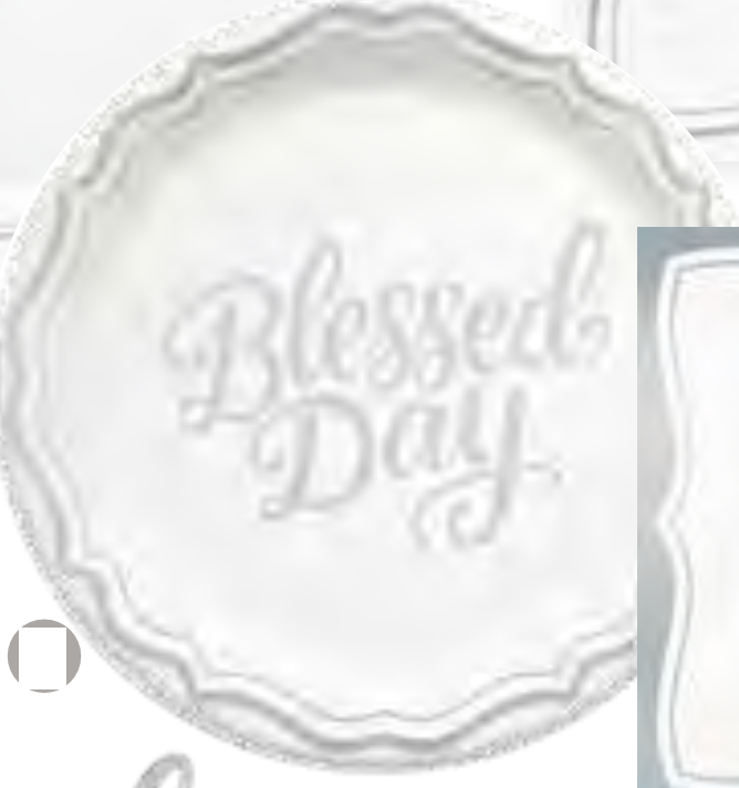 Blessed Day 7in Plates 8ct - Foil