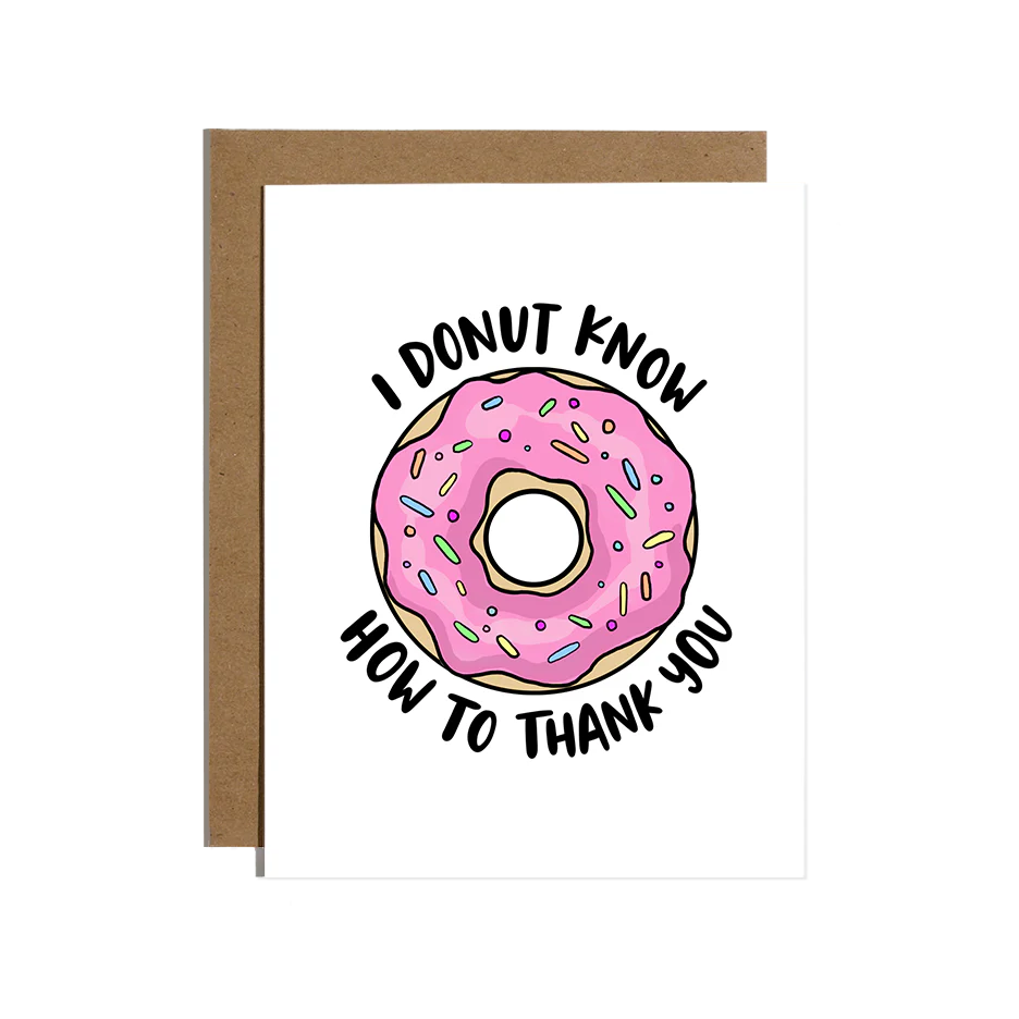 Donut Know How Card