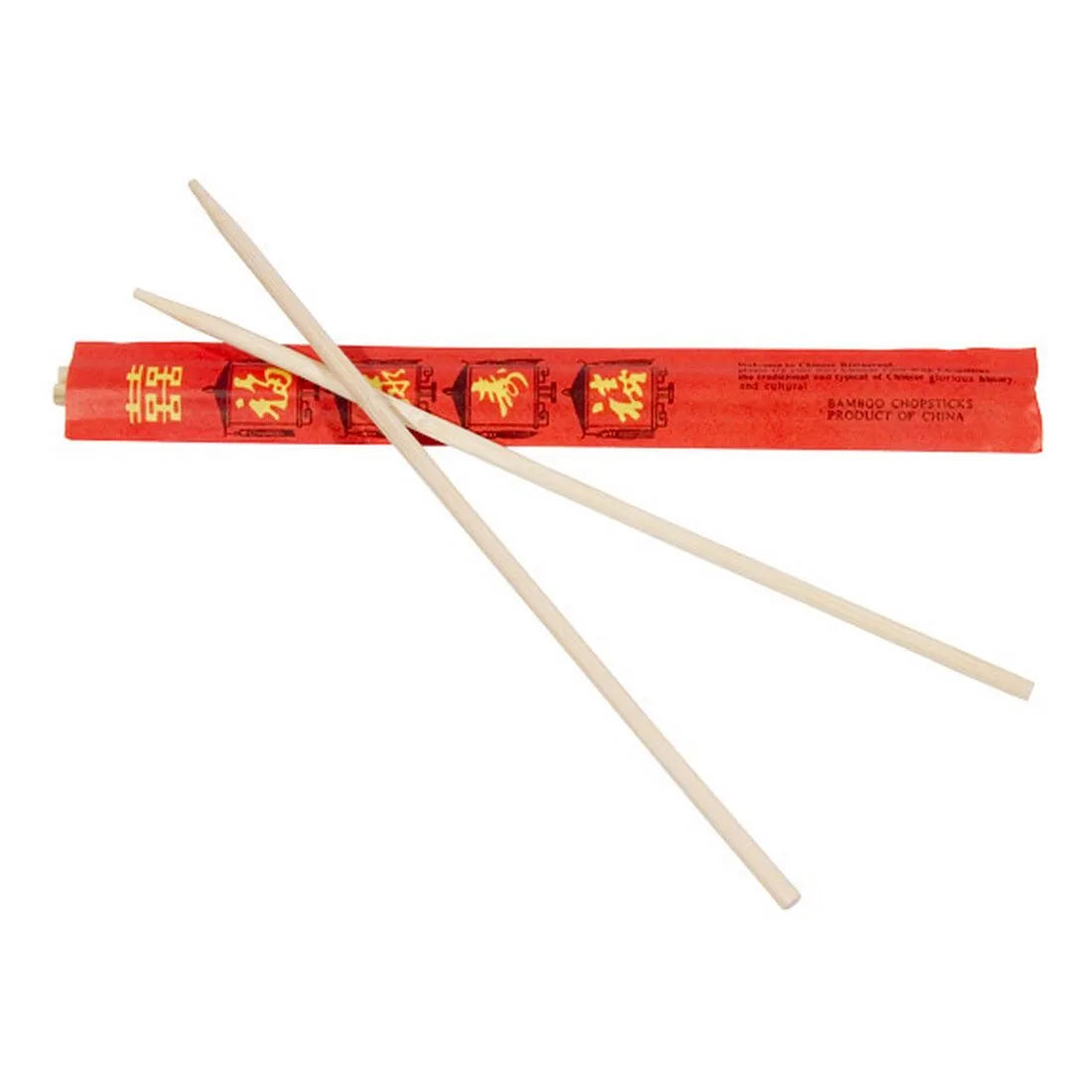 9" Bamboo Chopsticks - 100 Ct.