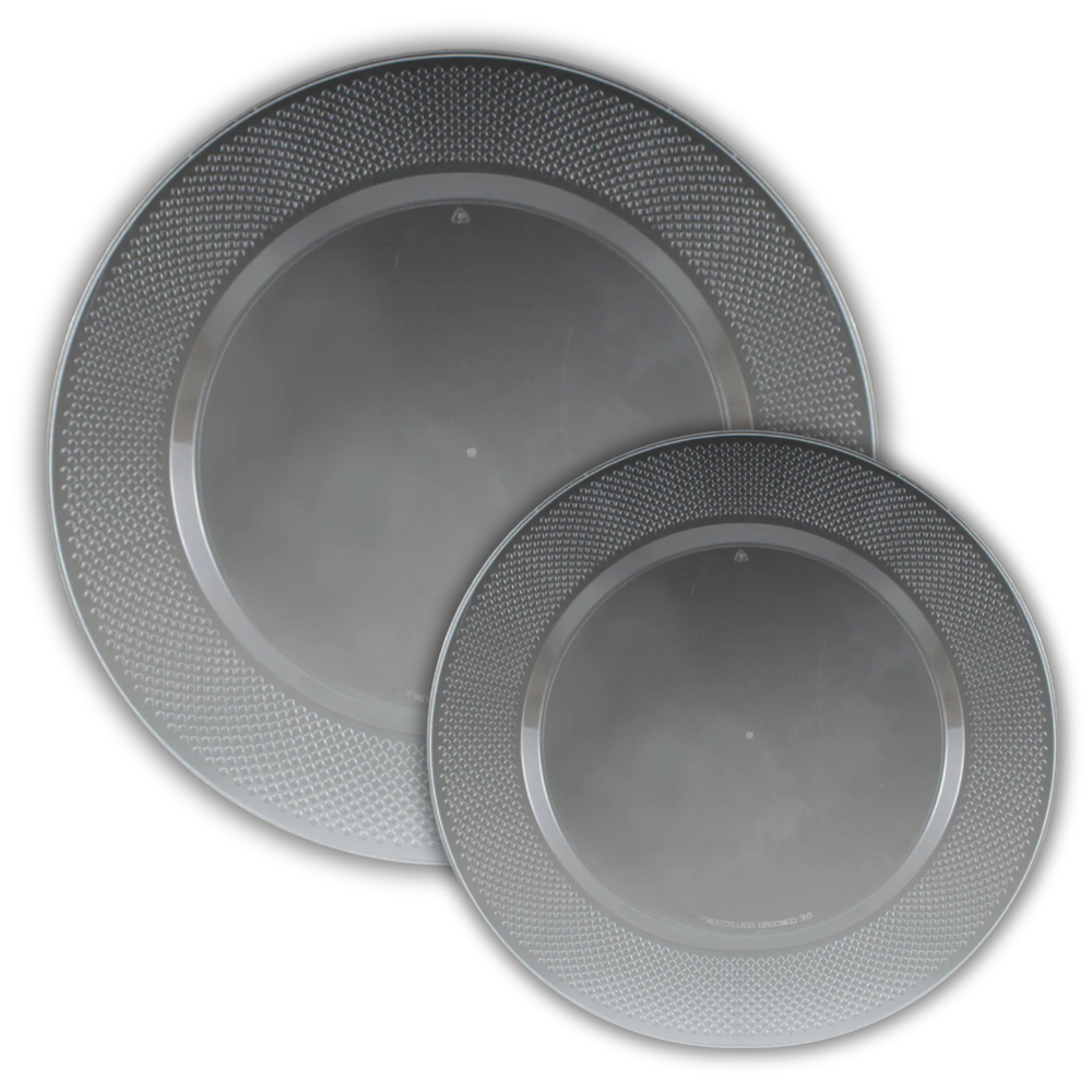 Concord Clear Premium Plastic Plates & Bowls