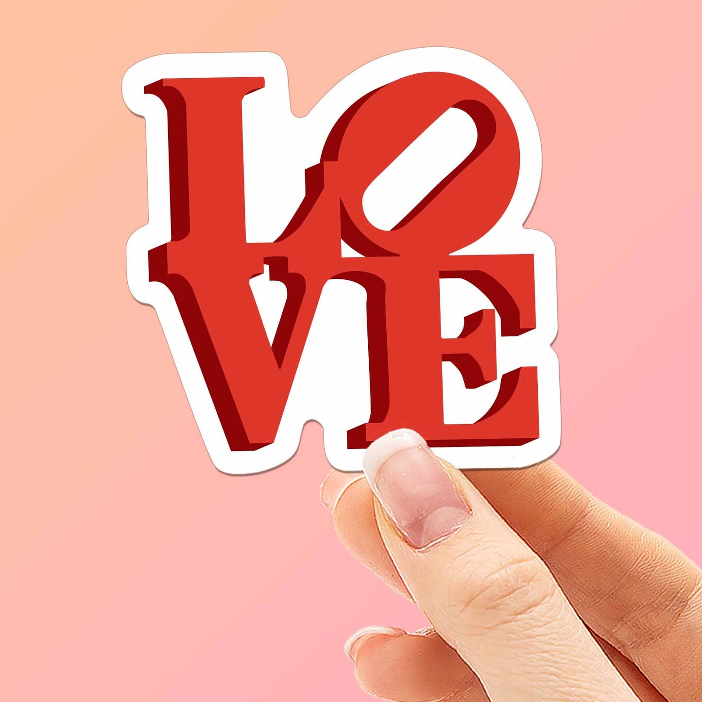 Philly Love Sticker- Mini Philadelphia Decal for Hydroflask