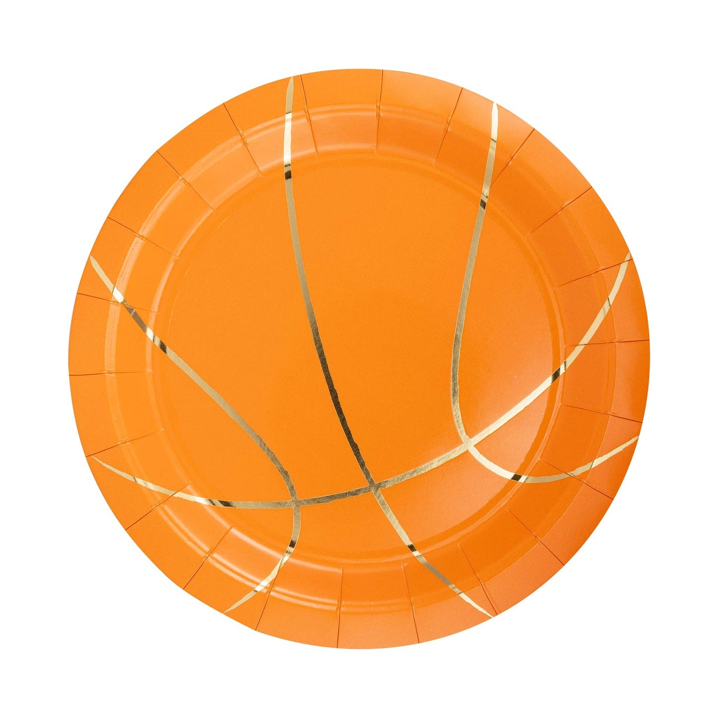 Basketball 9in Paper Plates 8ct