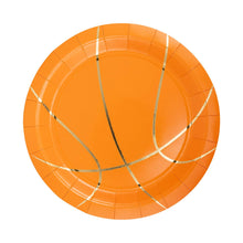 Basketball 9in Paper Plates 8ct