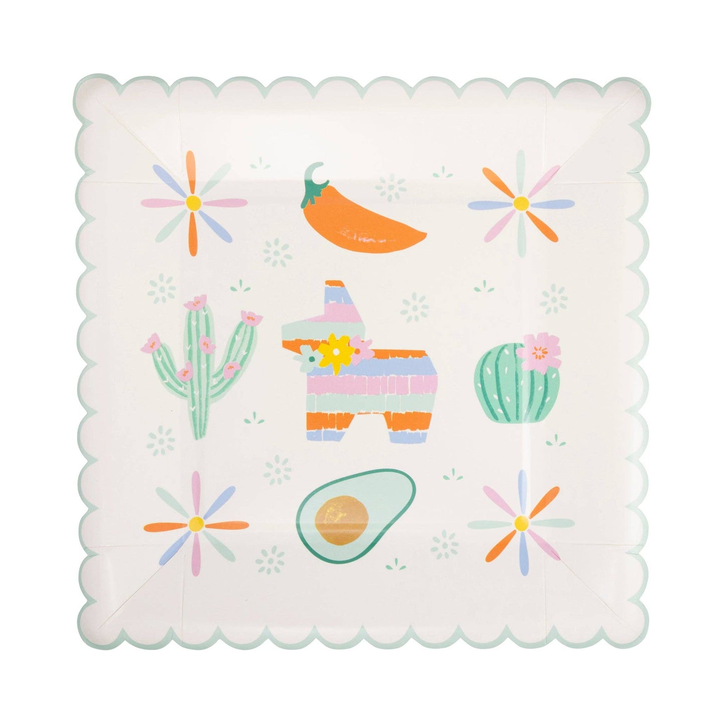 Fiesta Icons 8in Plates 8ct