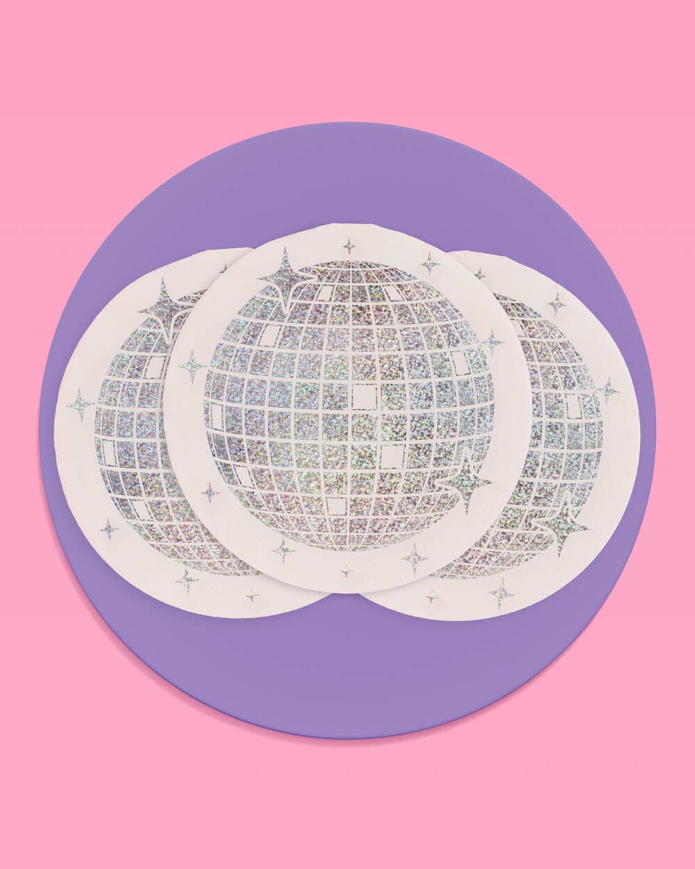 Shimmer Disco Ball Napkins 25ct