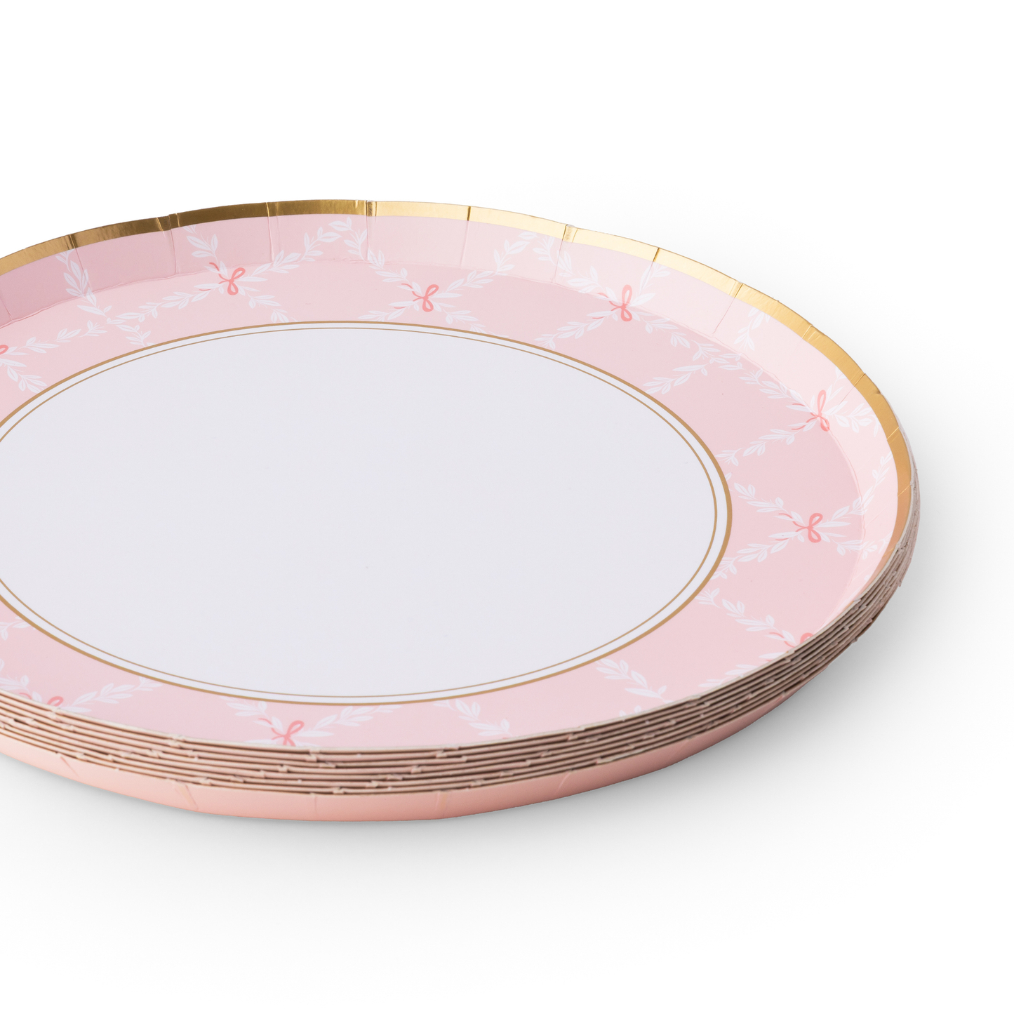 PETAL PINK TRELLIS SMALL PLATES