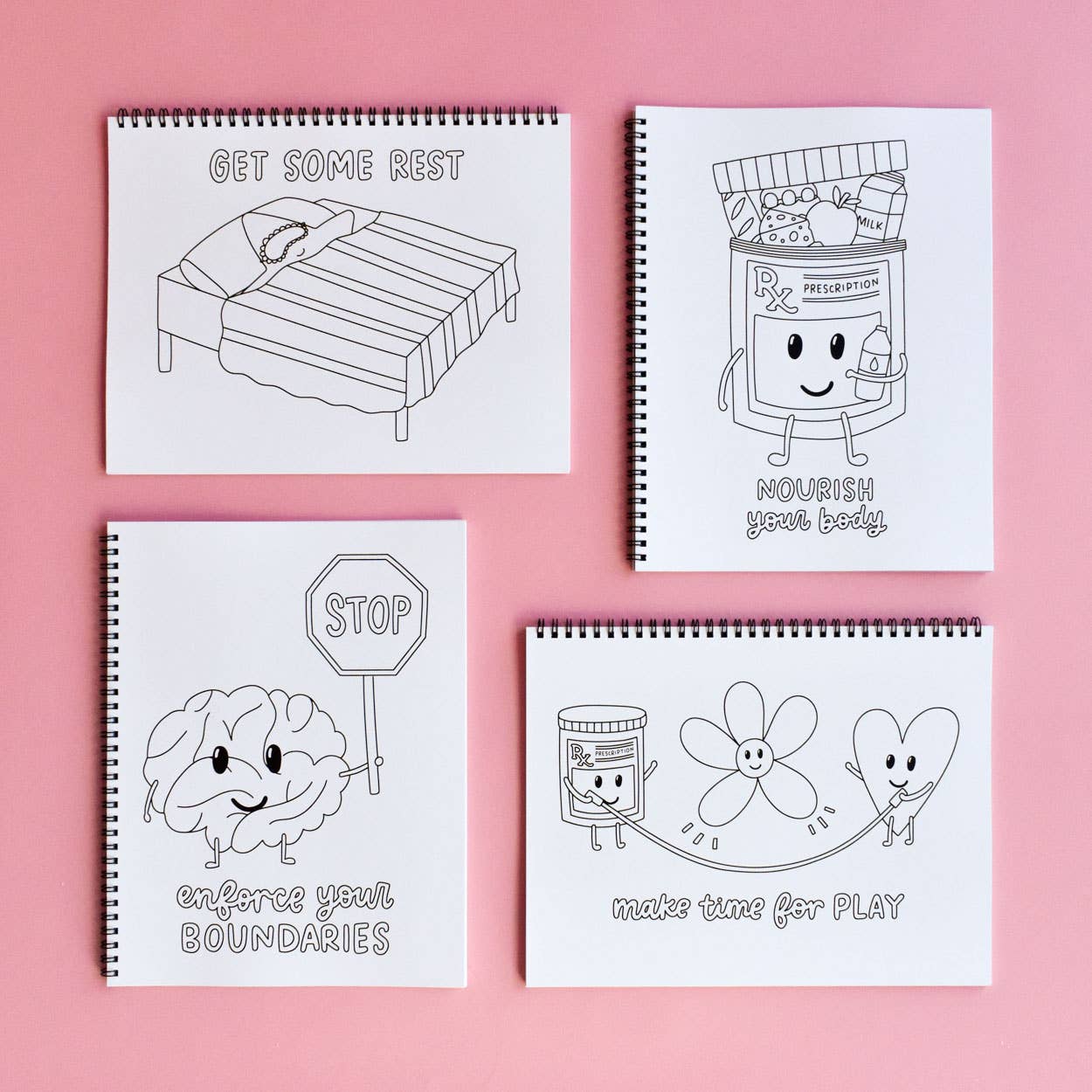 Self Care Coloring Book