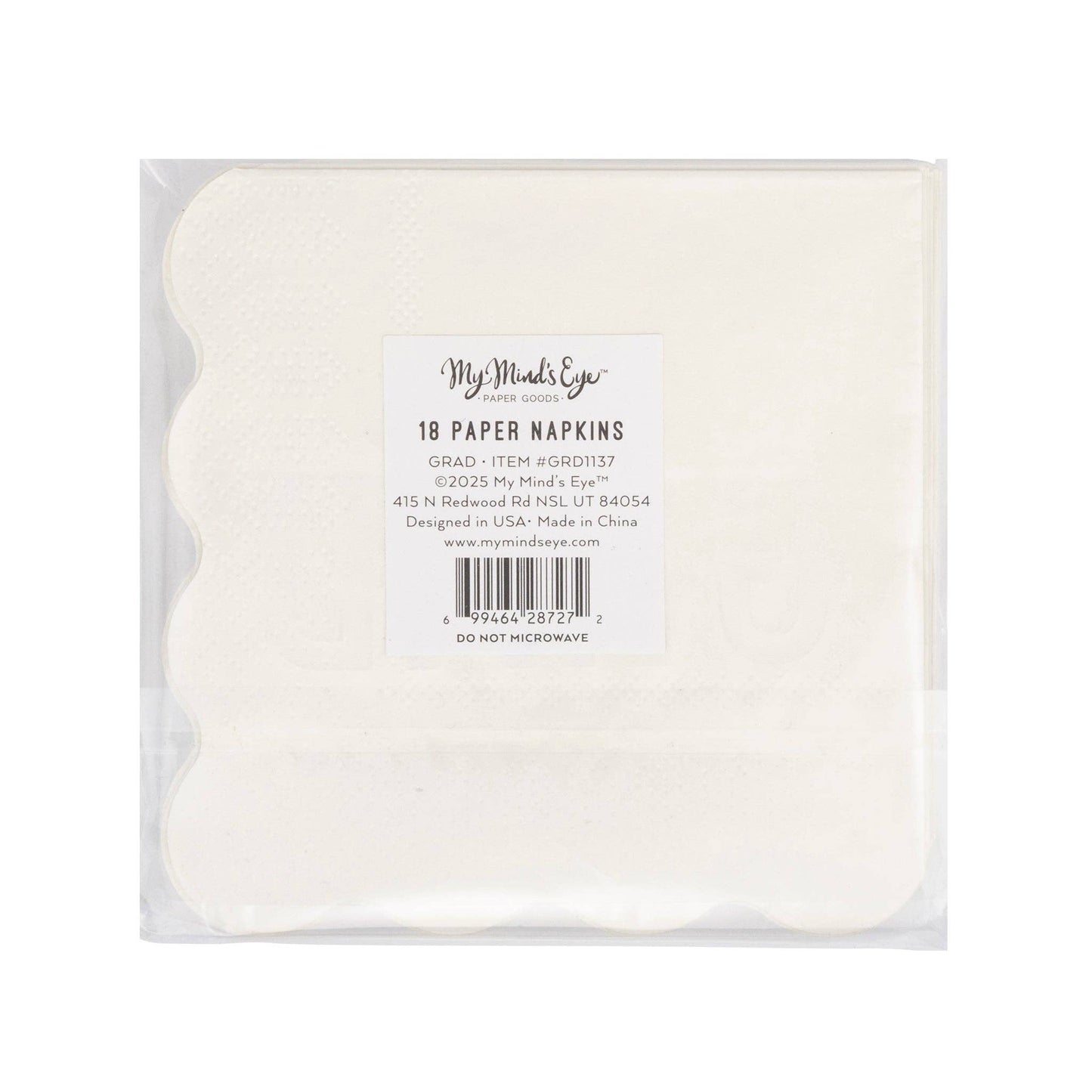 Grad Cocktail Napkins 18ct
