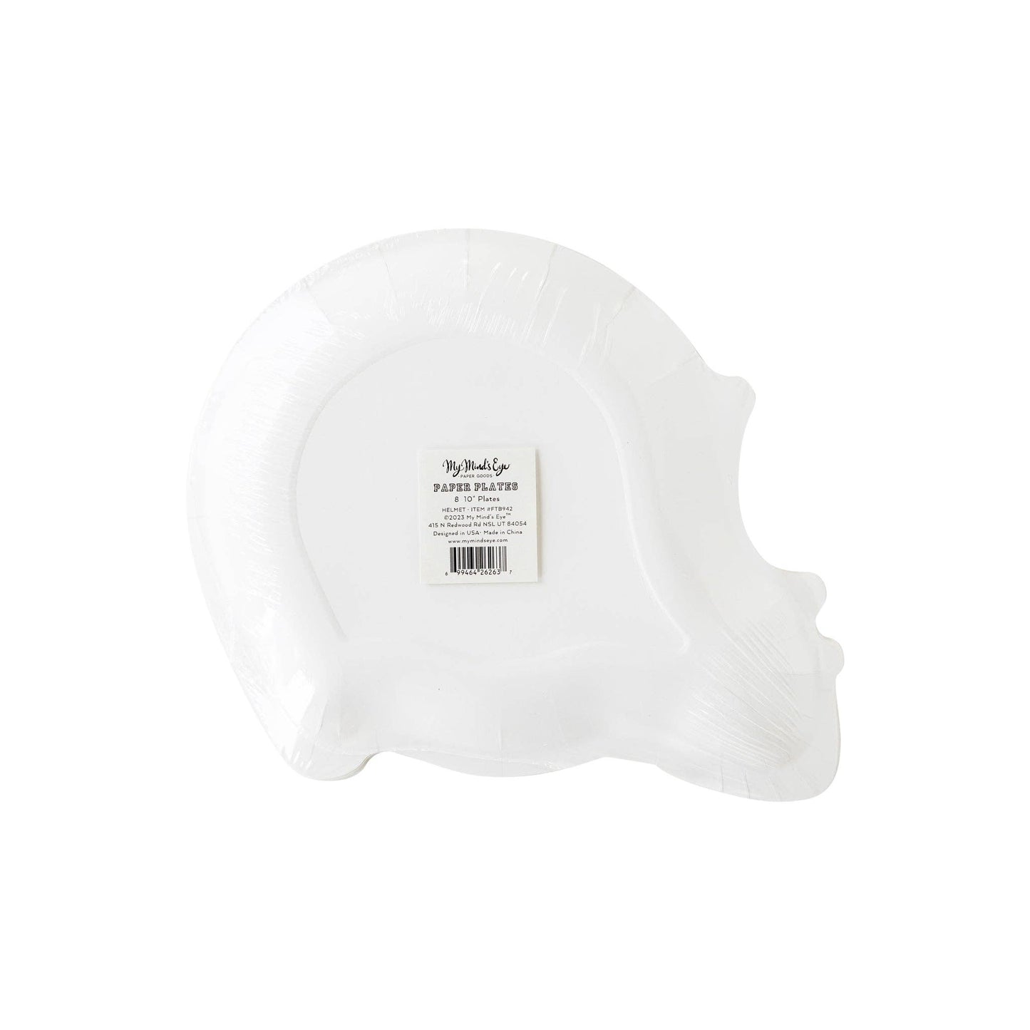 Football Helmet Plates 8ct