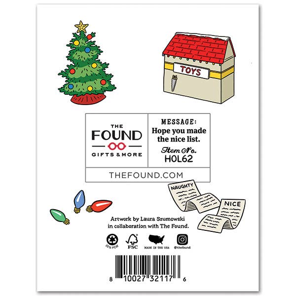 Elf Holiday Christmas Card