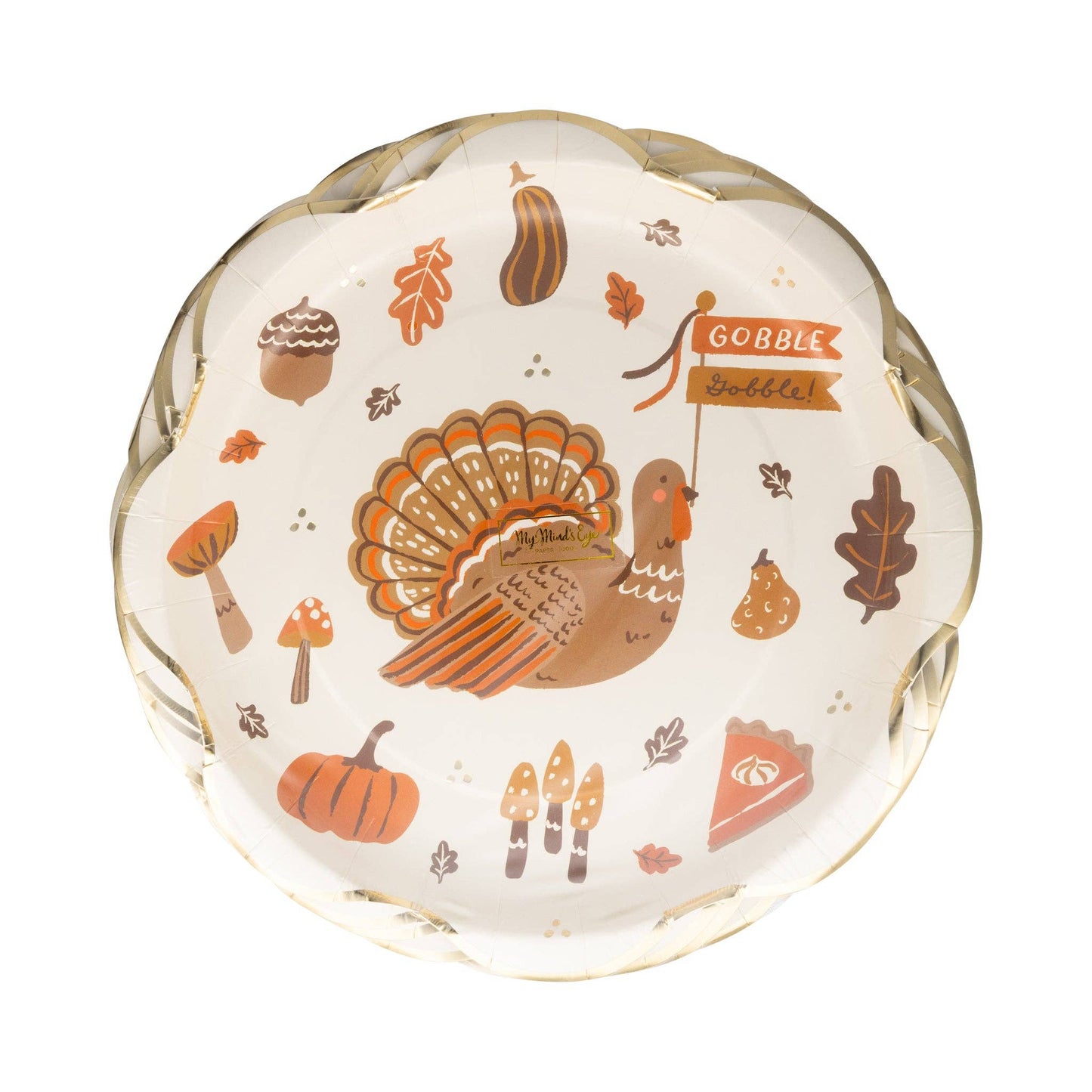 Thanksgiving Icons 10in Plates 8ct