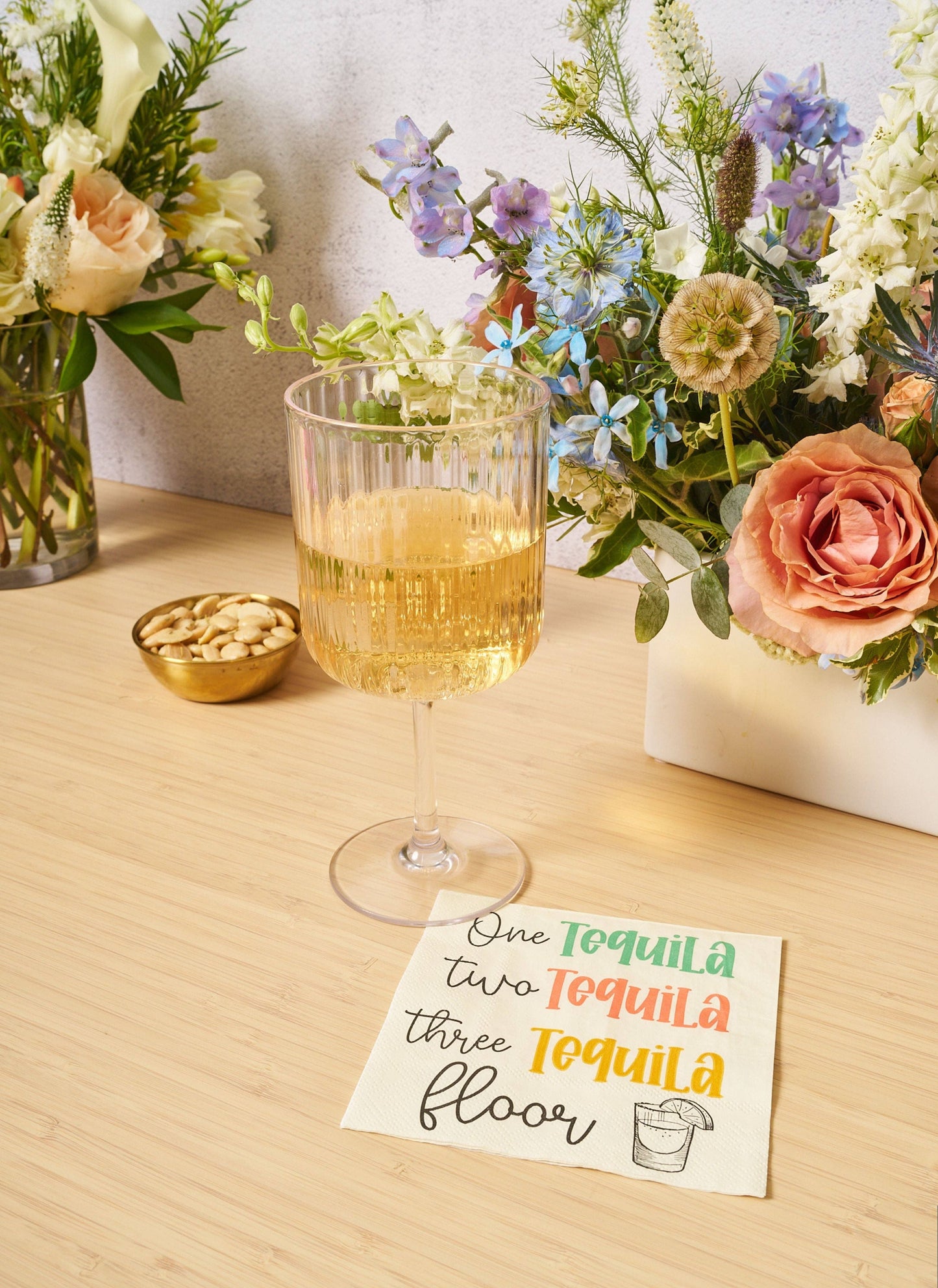 'One Tequila, Two Tequila' Cocktail Napkins 26ct