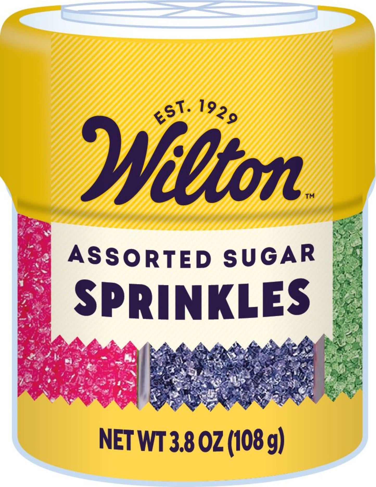 Sanding Sugar Assorted 3.8oz