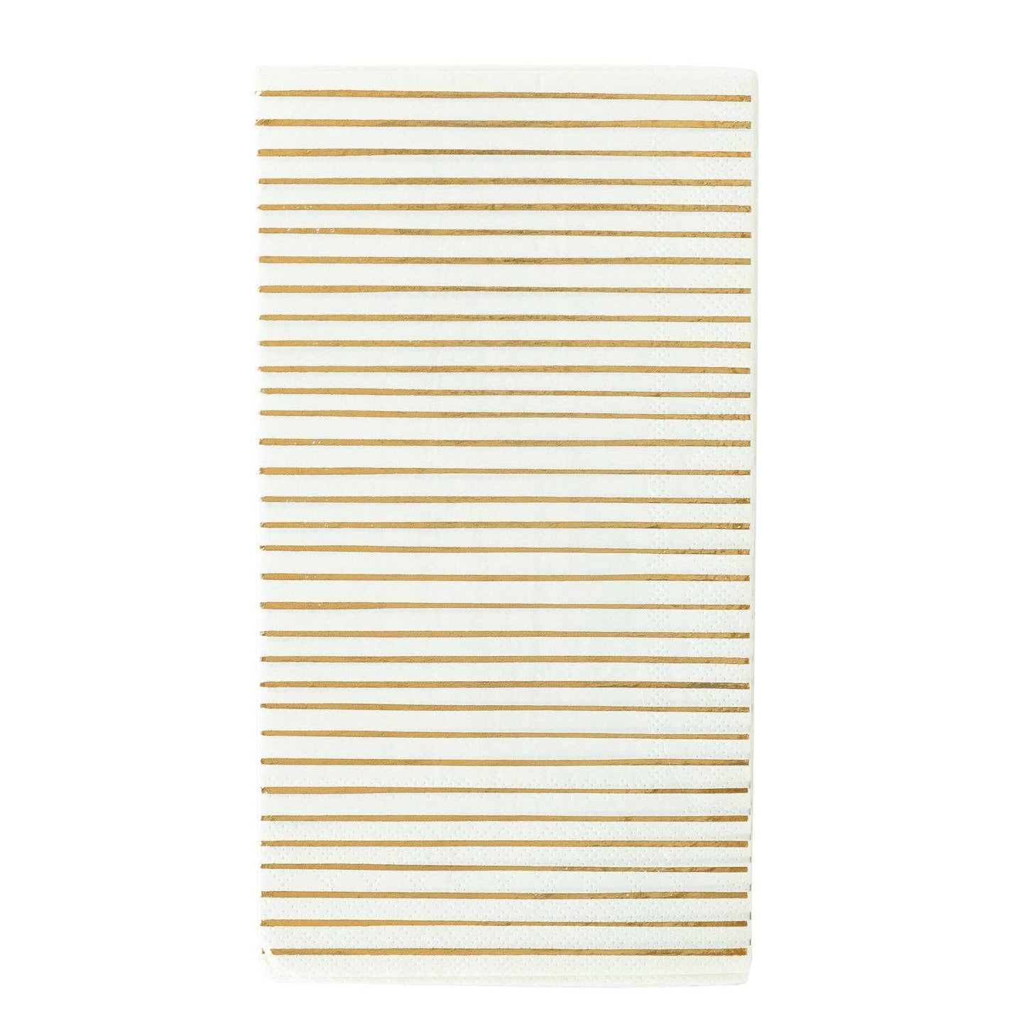Gold Stripe Dinner Napkins 18ct