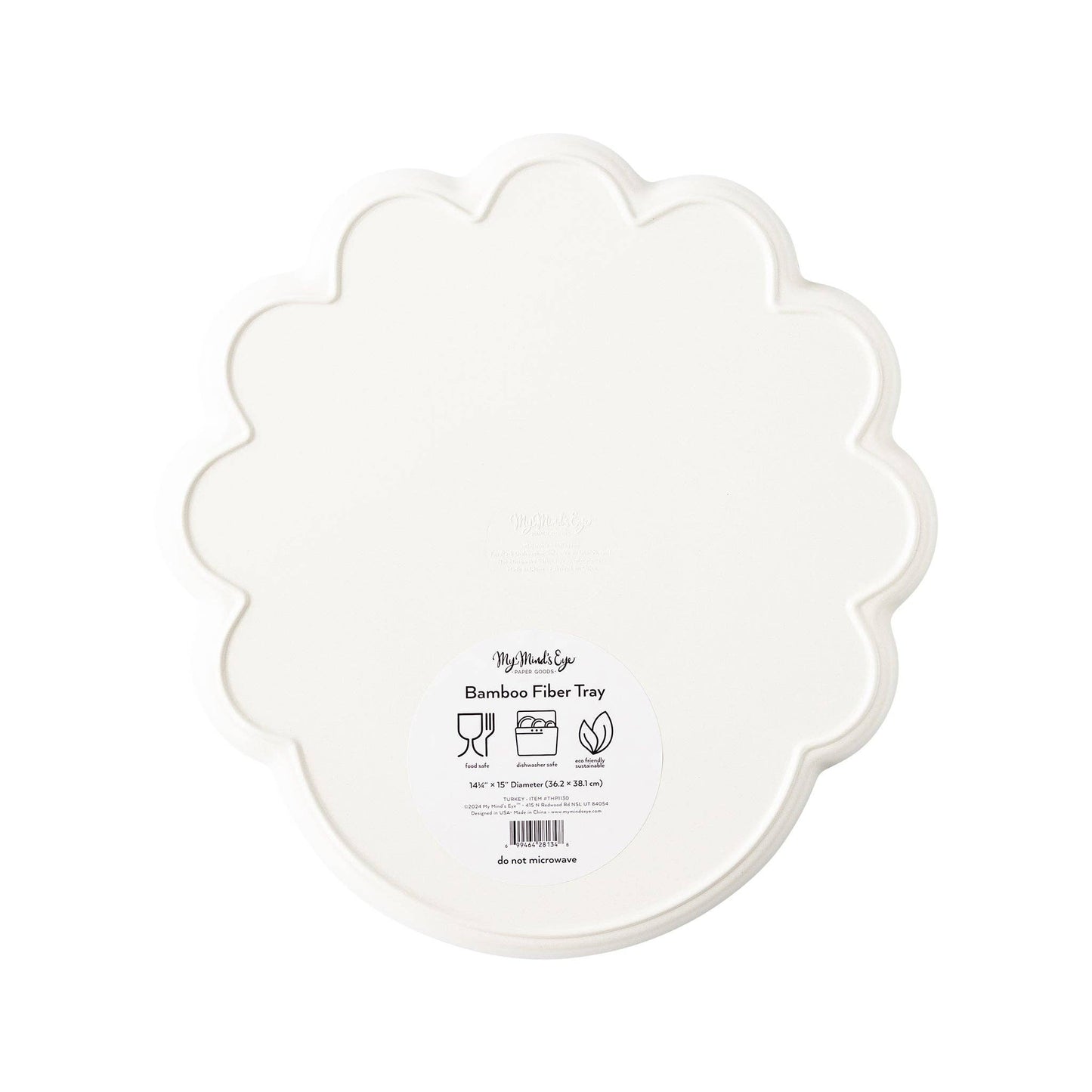 Turkey Bamboo 15in Tray