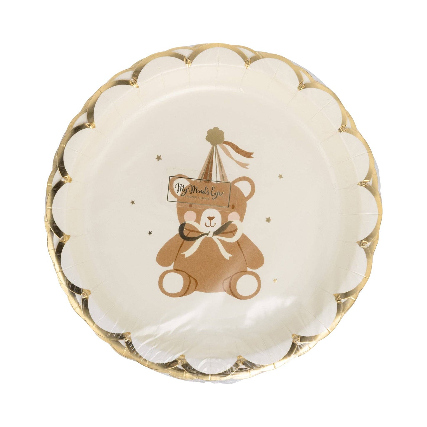 Teddy Bear Baby 7in Dessert Plates 8ct