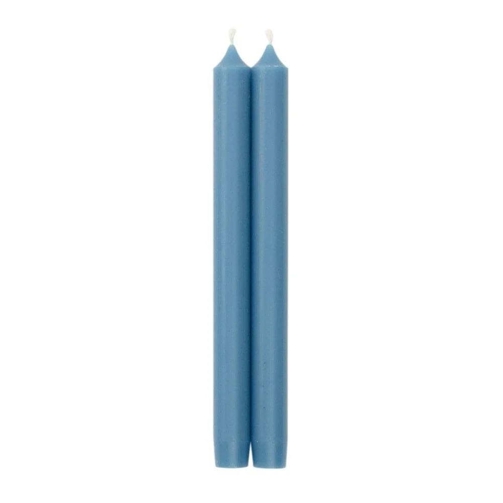 Taper 10in Candles Set of 2 - Parisian Blue