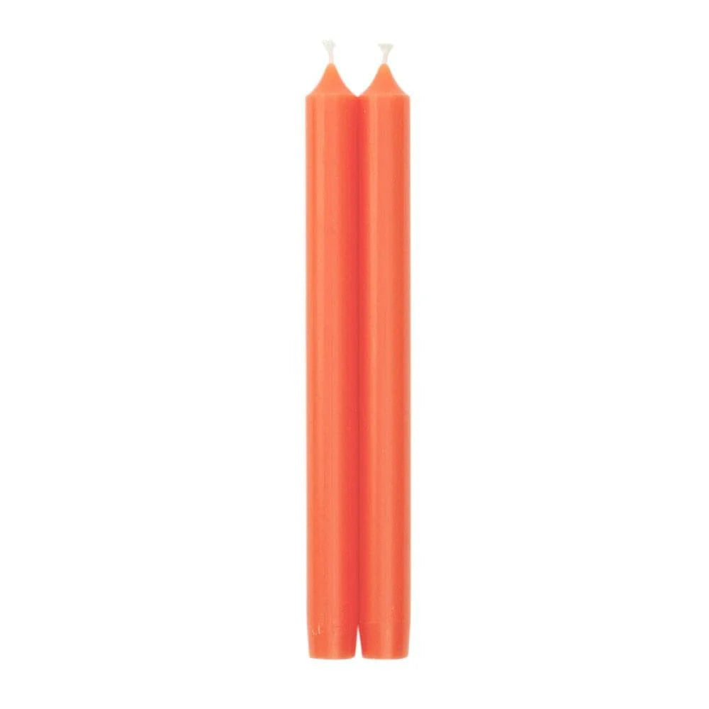 Taper 10in Candles Set of 2 - Orange