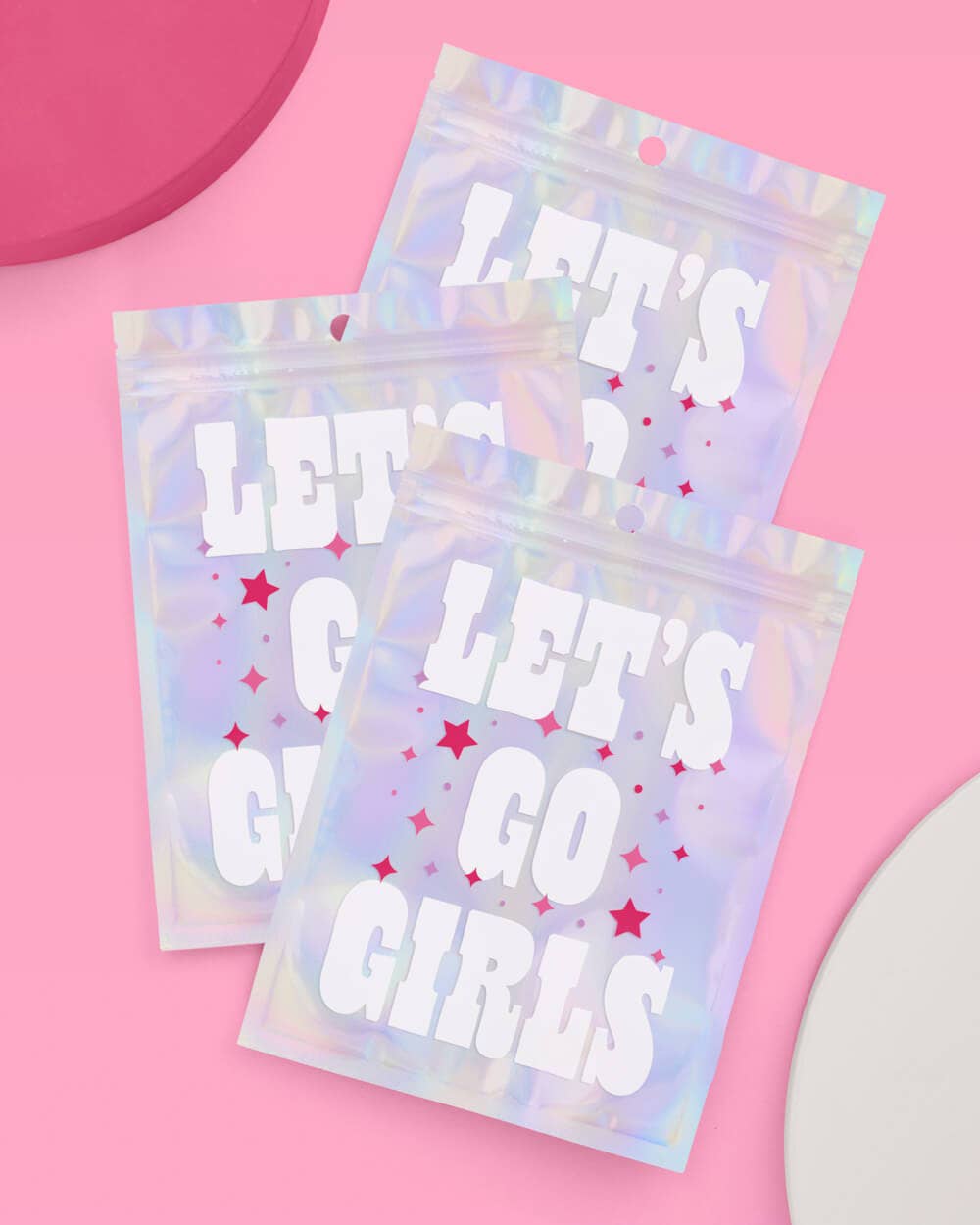 Let's Go Girls Hangover Pouches
