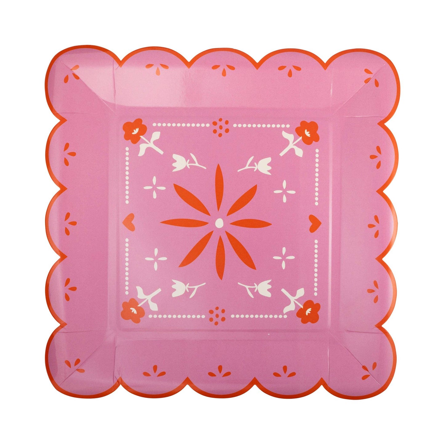 Fiesta Papel 10in Plates 8ct
