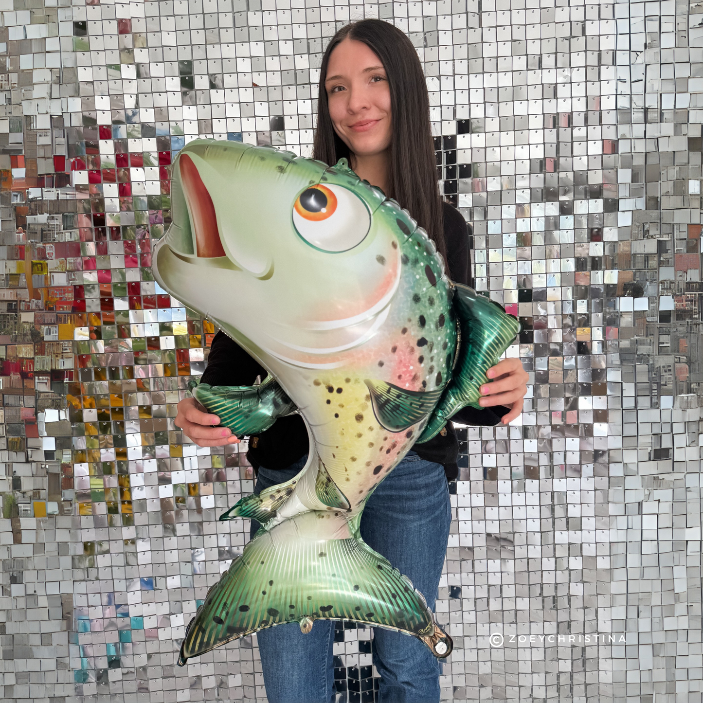 Fish Foil Balloon – Lake, Fishing & Outdoor-Themed Party