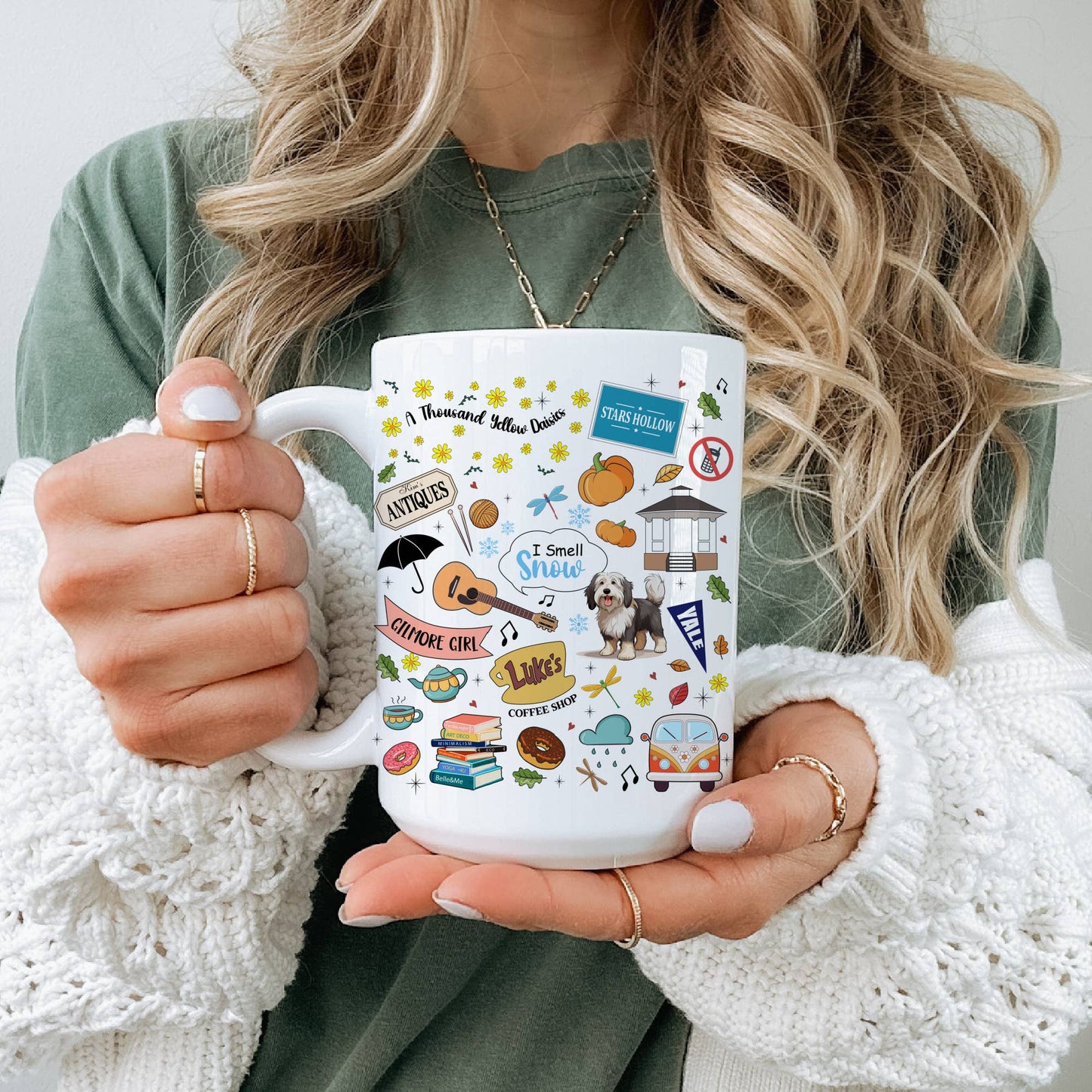 Gilmore Girl Collage 15 oz Mug