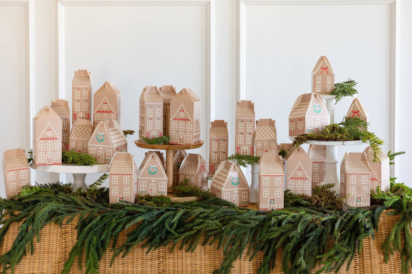 Gingerbread House Advent Boxes 25ct