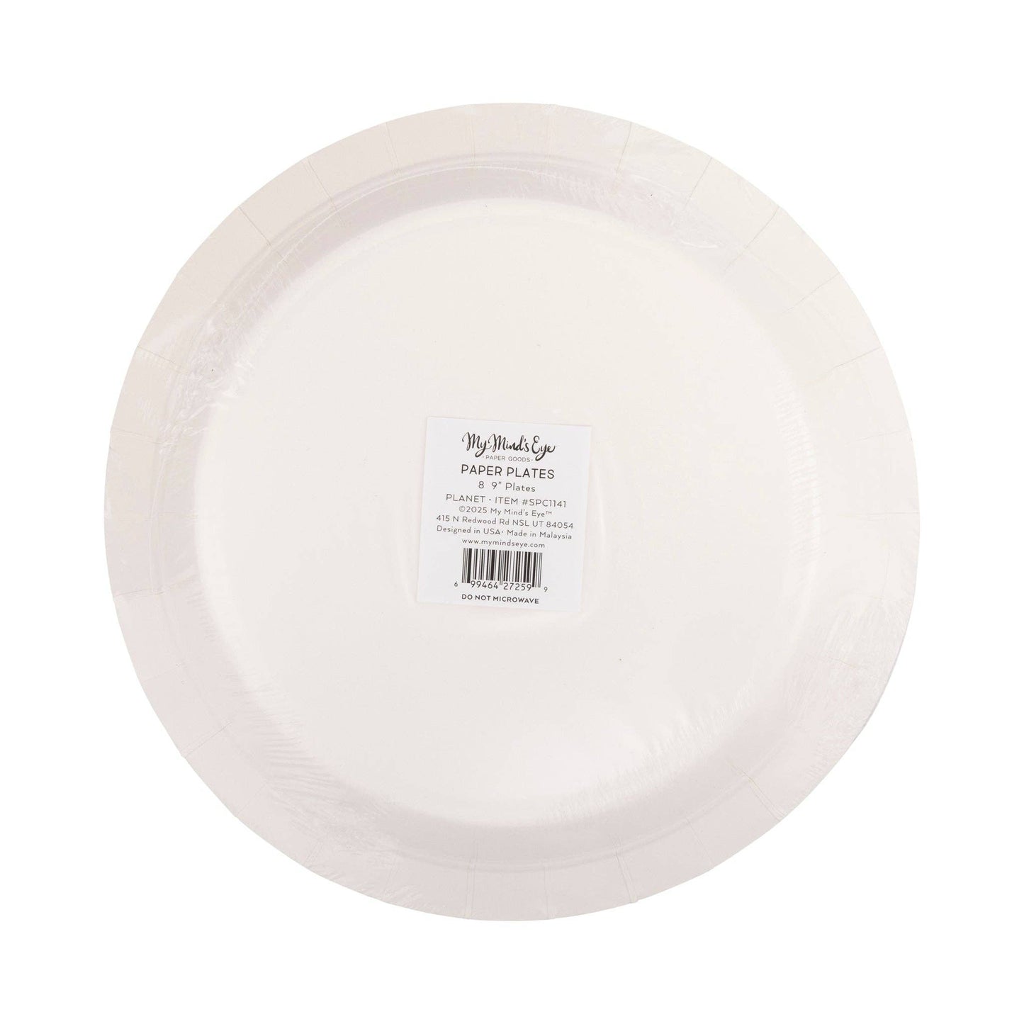 Planet 9in Paper Plates 8ct
