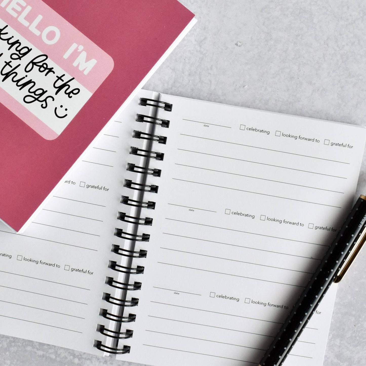 Hello / Happy Things Gratitude Journal