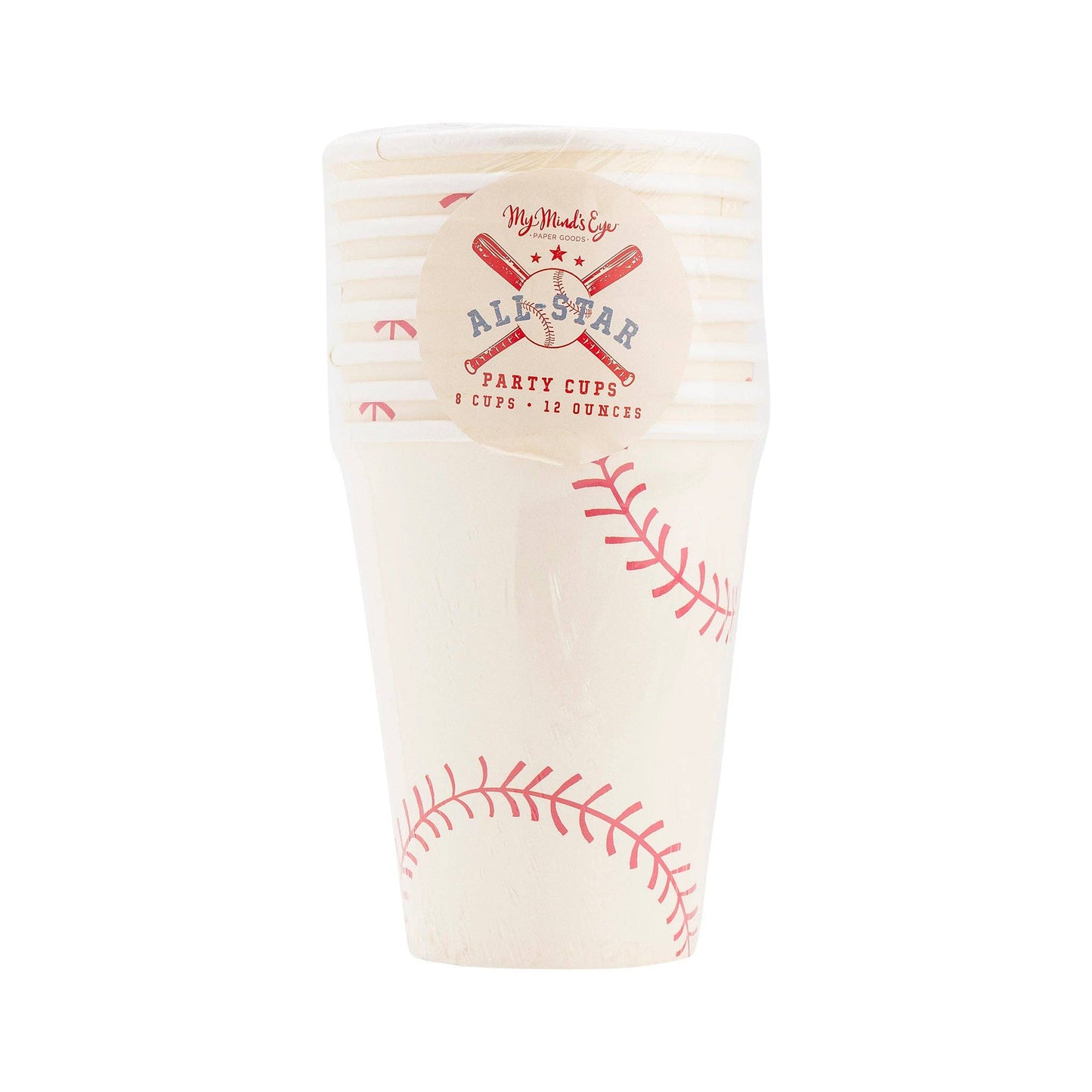Baseball Paper Cups 8ct