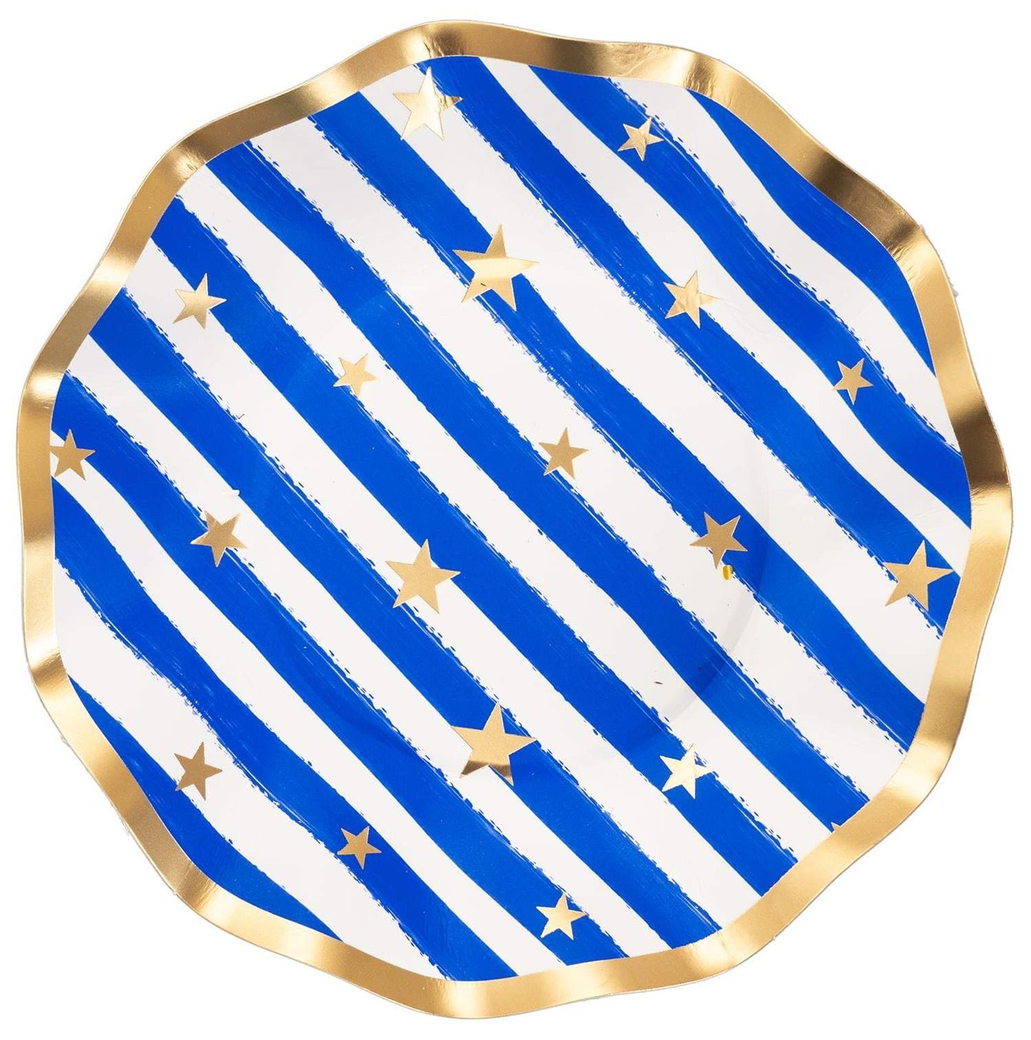 Wavy Appetizer/Dessert Bowl Patriotic Confetti/8ct