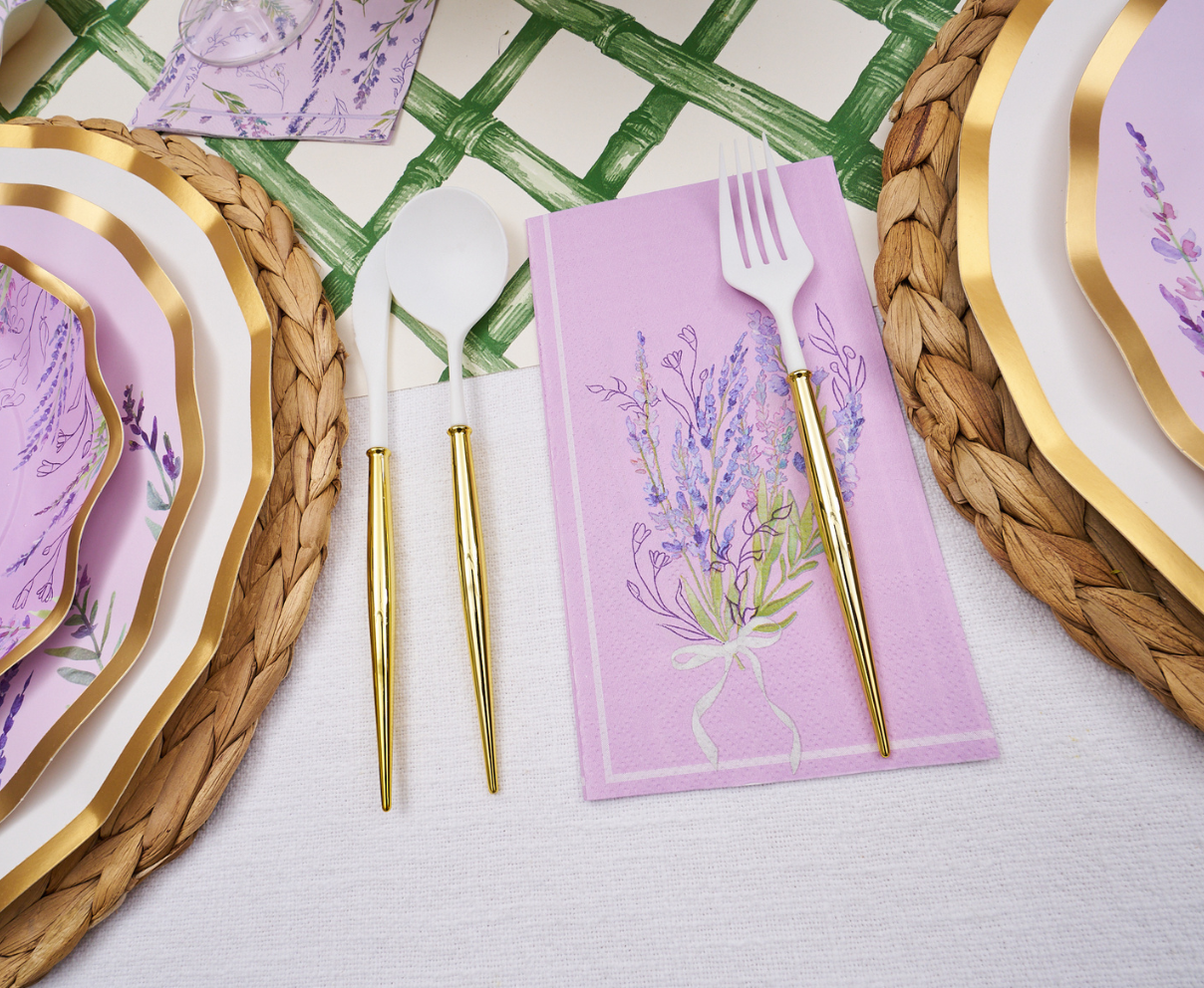 Lavender Fields Guest Towels 20ct