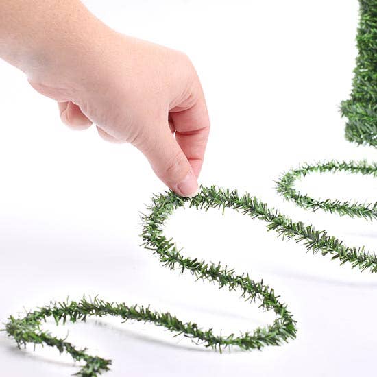 25' Rolls of Wired Artificial Pine Rope Garland