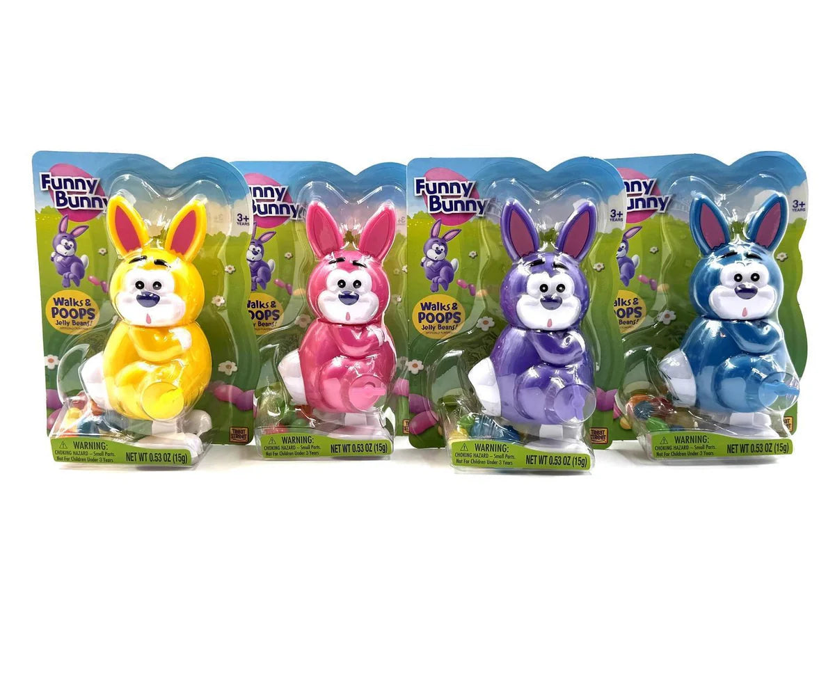 Funny Bunny Windup - 1 Assorted